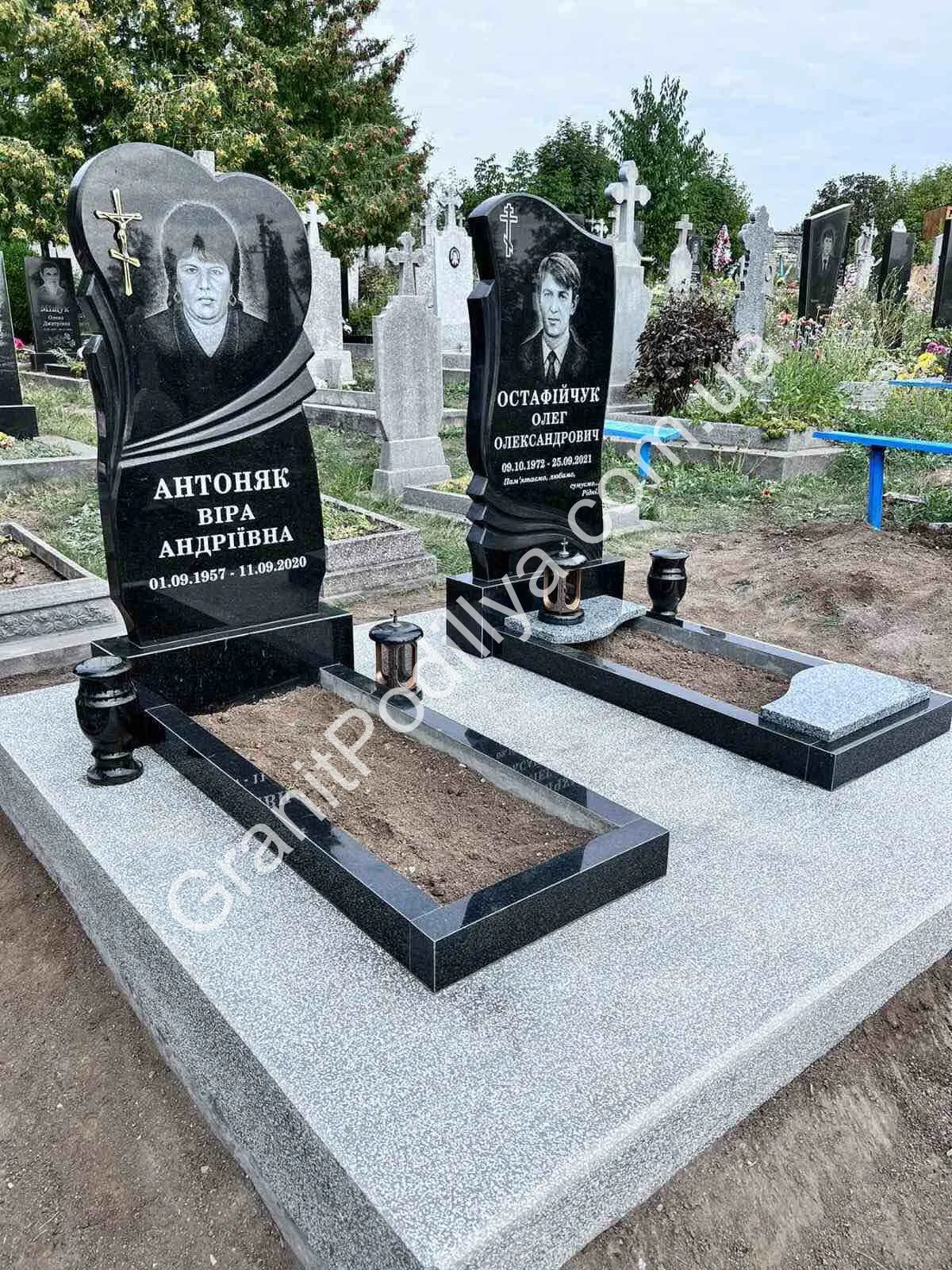 Одинарний пам'ятник з граніту - Кам'янець-Подільський | GranitPodillya